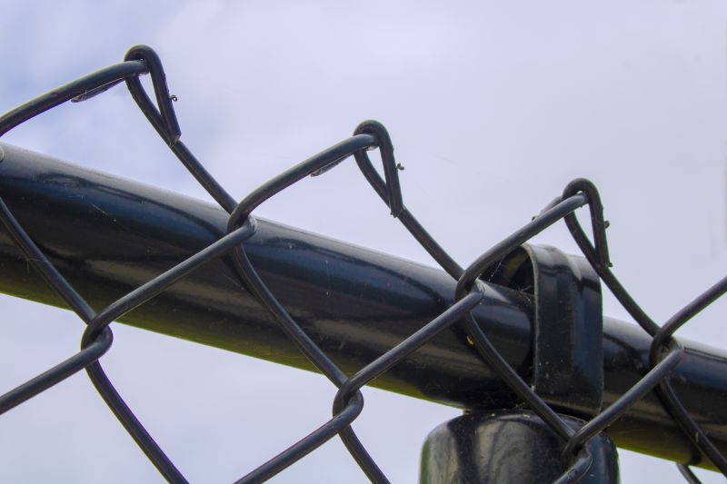 Chain Link Fence Post Repair